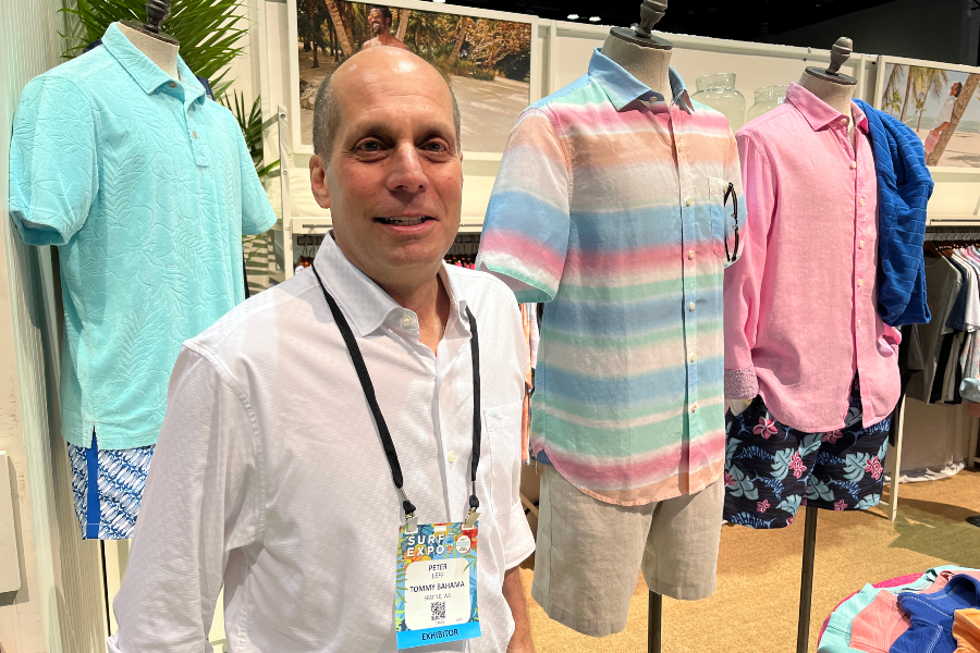 Peter Leff, executive vice president of Tommy Bahama